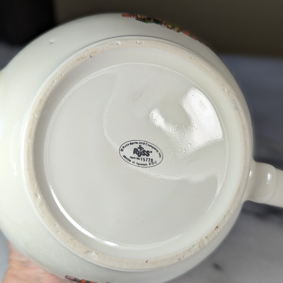 Russ Berrie Christmas Teapot Oh Christmas Tree 5.5 in - Picture 6 of 10
